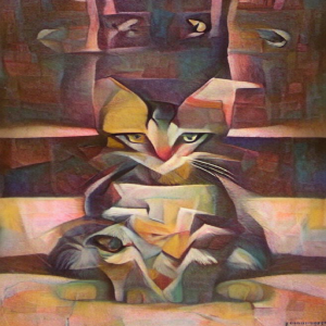 Gato Cubista / Cubist Cat