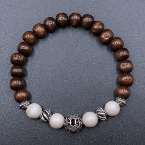 Celtic style beaded bracelet