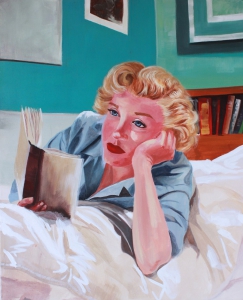 Marilyn reading