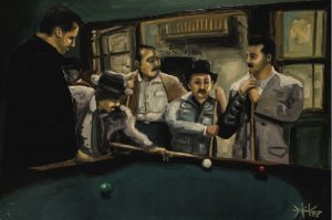 The Billiard Players