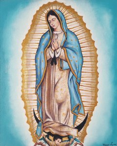 Decorative Painting Virgin of Guadalupe