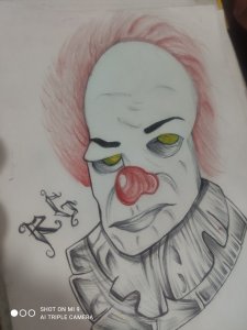 angry clown