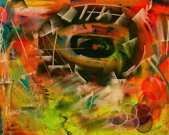 El ojo, abstracto Nº1
