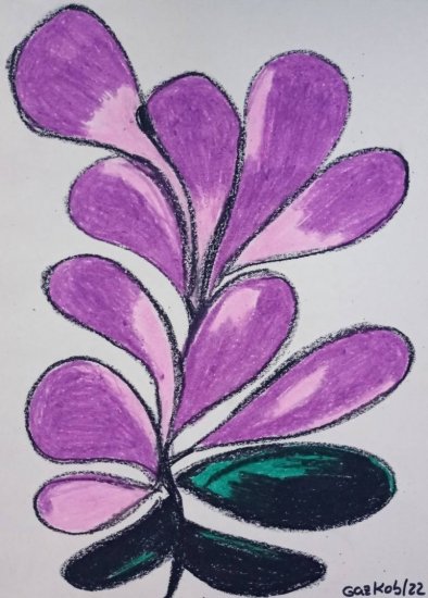 Mauve flower