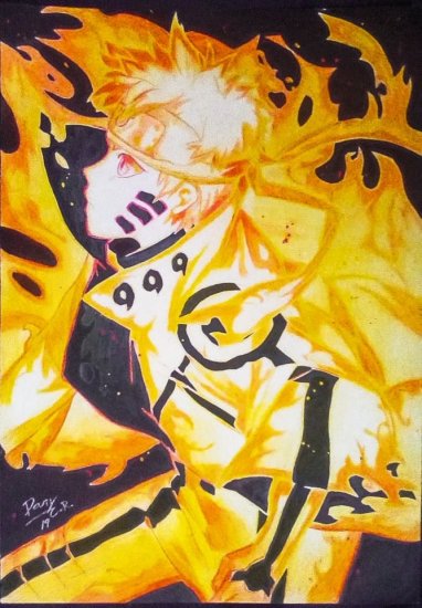 Dibujo de Naruto