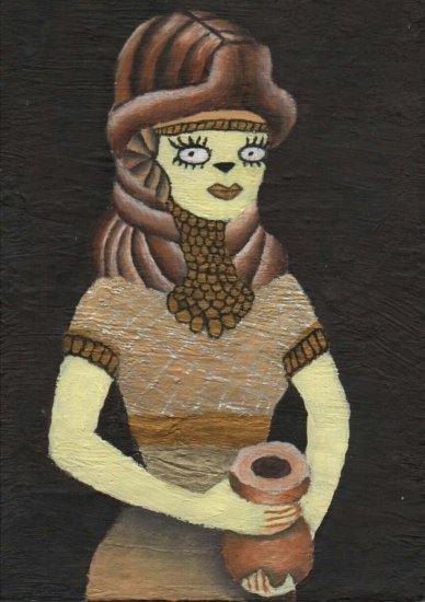 La dama de la cultura sumeria