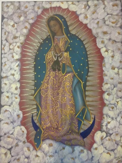 the virgin of roses