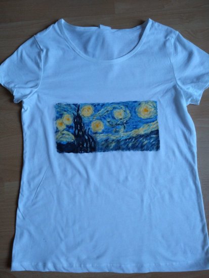 starry night t-shirt