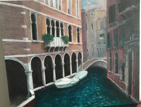 Modern landscape Venice