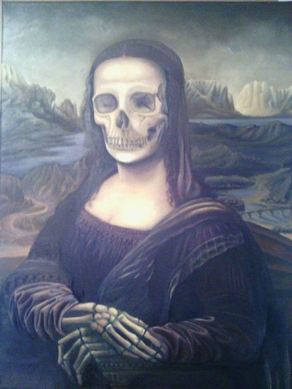 Mona Lisa calaverica