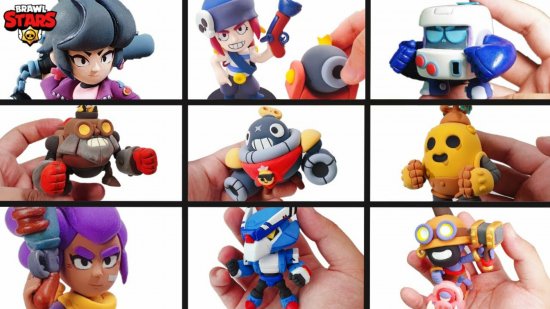 Brawl Stars Figures, handmade with polymer clay - Several options available