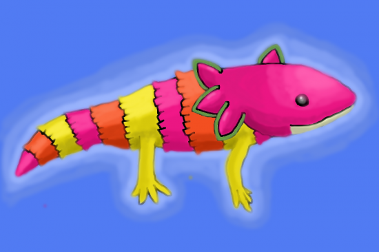 Traditional Axolotl