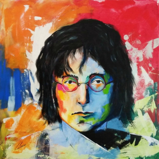 Imaginación, Retrato de John Lennon