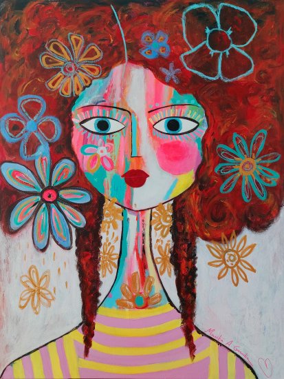 MISS JUANA- 116x90cm