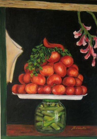 Still life of tomatoes