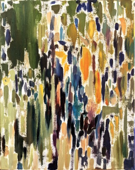 Serpentis - Cuadros modernos abstractos pintados al óleo