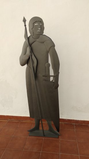 Sculpture Lancer Soldier