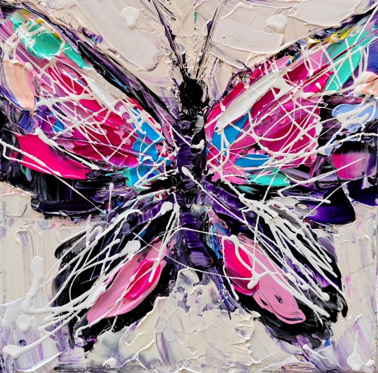 Butterfly life 1 20×20