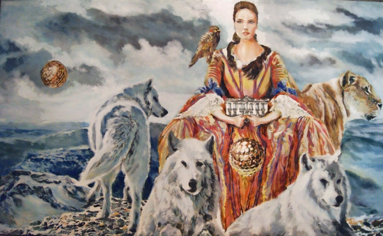 the lady of the wolves