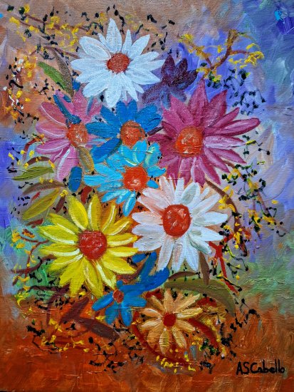 Daisies and color