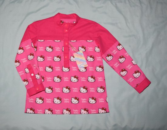 Shirts for girls with Mao collar