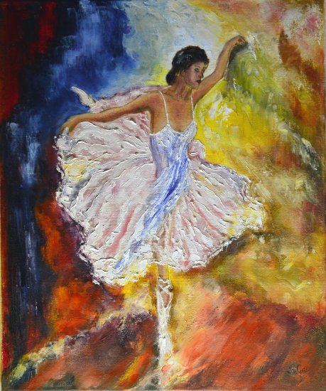 Impressionist dancer