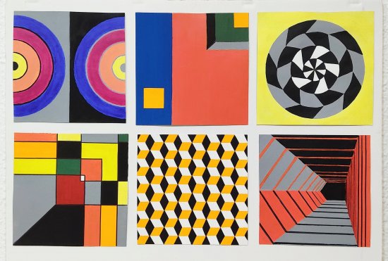GEOMETRIC ABSTRACTION (series of six)