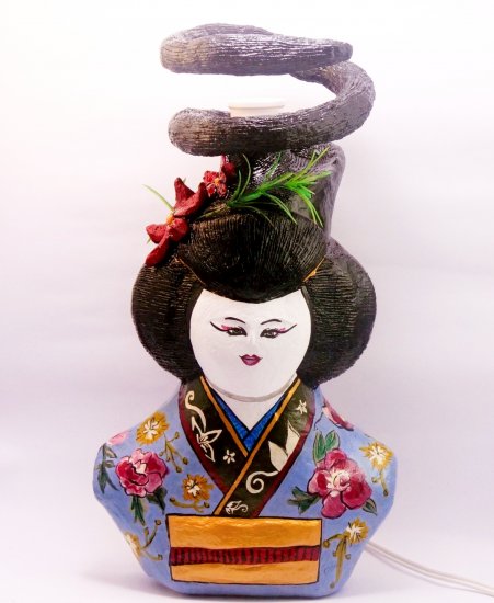 Lamp '' Geisha Hanako ''