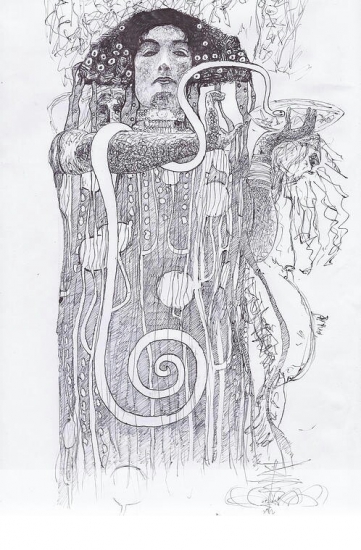 Hygieia Klimt-covers
