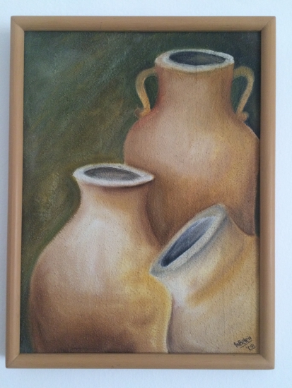 Vase painting - texturing
