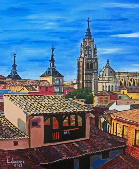 TOLEDO CATHEDRAL AND ROOFS