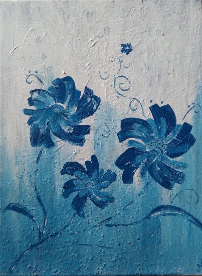 Blue Cornflower (2021)