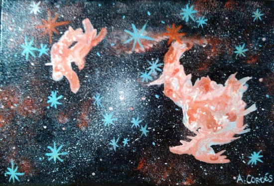 coral nebulas