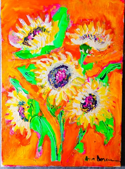 Girasoles 50x70 cm